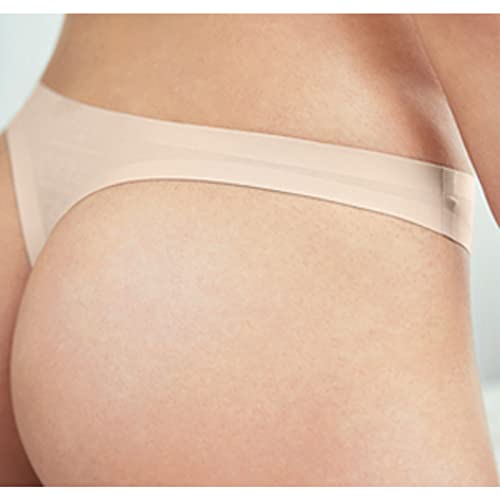 Bolivelan Womens Mid-Rise Seamless Thongs Comfy Underwear G-Strings Panties4