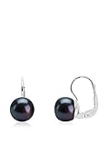Incluye elegante estuche Córdoba Jewels  Pendientes en Plata de ley 925 diseño Perla Tahiti Catalán