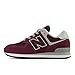 New Balance 574, Basket, Burgundy, 33.5 EU