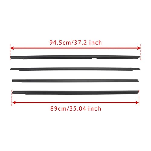 Joint d'étanchéité extérieur de vitre pour Suzuki Grand Vitara 2009-2013