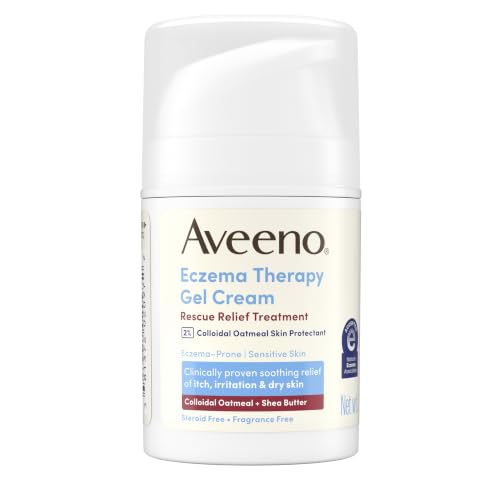 Aveeno Eczema Therapy Rescue Relief Treatment Gel Cream, 1.5 oz - image 1