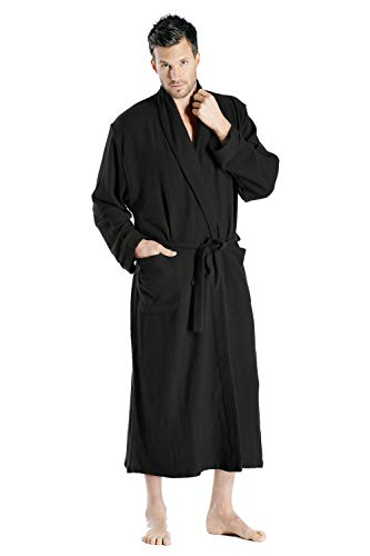 Product Image of the Cashmere Boutique 100% Pure Cashmere Full Length Robes for Men – Shawl Collar, Lightweight, Soft Plush, Winter Warm, and Cozy