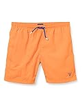  GANT Jungen 920005001 Badehose, Russet ORANGE, 122/128
