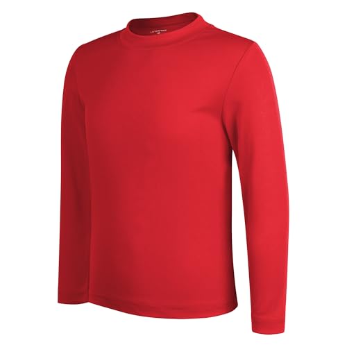 Image of LETAOTAO UPF 50+ Boys Neon Rash Guard Long Sleeve Swim Shirt