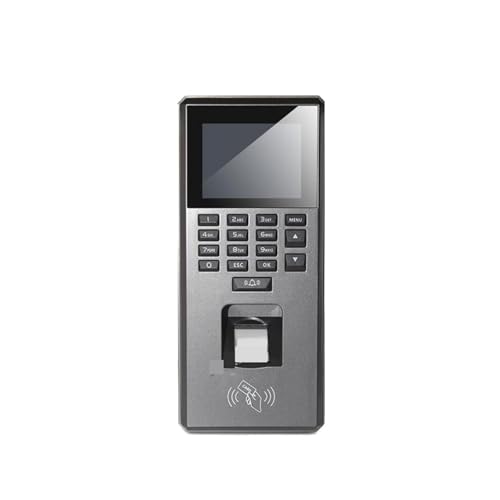 Reloj de Fichar, Reloj de control asistencia, máquina con identificación por tarjeta RFID, terminal huella dactilar, teclado acceso, eléctrica