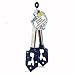 Rite Lite KWC-10 Stainless Steel Chanukah Latke Tongs, Blue