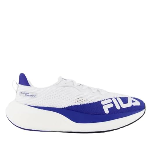 Tênis Fila Racer Speedzone Feminino (Branco/Azul, BR, Adulto, Numérico, 34)