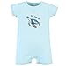 Touched by Nature Unisex Baby Organic Cotton Rompers, Endangered Sea Turtle, 6-9 Months