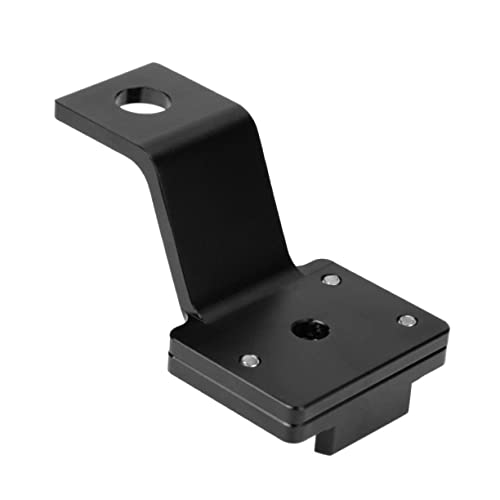 Soporte de cámara de acción para moto con adaptador a espejo retrovisor negro
