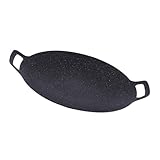 Photo Gallery healifty padella per barbecue tonda coreana con rivestimento antiaderente leggera e portatile per grigliate outdoor picnic e Photo Gallery healifty padella per barbecue tonda coreana con rivestimento antiaderente leggera e portatile per grigliate outdoor picnic e