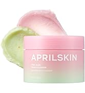 APRILSKIN Pink Aloe Facial Polish Cleanser | Gentle Exfoliation with Mungbean & Soybean Scrub | R...