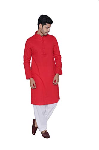 Image of Manthan Art Silk Kurta for Men