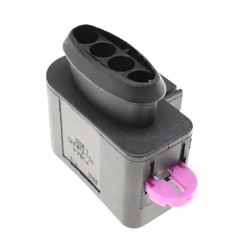 Conector bobina encendido premium de 4 pines compatible con Skoda y sensor de distribuidor de auto