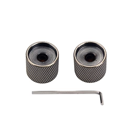 2 boutons de potentiomètre de guitare avec clé Allen, for accessoires de pièces de rechange for guitare/basse - Les Beatles, Paul McCartney, John Lennon, RIngo Starr, George Harrison 2 boutons de potentiomètre de guitare avec clé Allen, for accessoires de pièces de rechange for guitare/basse – Image 3