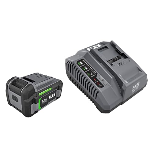 FLEX 24V Lithium-Ion Starter Kit with 5.0Ah Lithium Battery and 160W Fast Charger - FX0411-1C