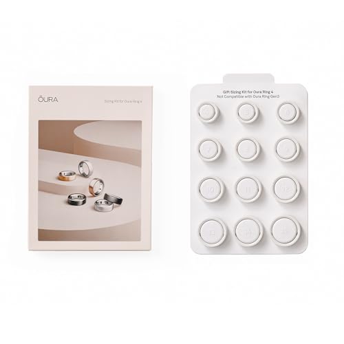 Image of Oura Ring 4 Sizing Kit - Size Before You Buy - Unique Sizing Classification for Smart Rings - Receive Credit for Purchase