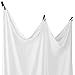 Westcott X-Drop Wrinkle-Resistant Photography Backdrop - High-Key White Kit (5' x 7') Quick Build Portable Background for Portraits and Headshots