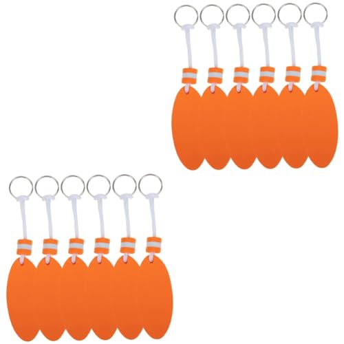 HANABASS 12stücke Schwimmende Schlüsselanhänger Eva Farbenfrohe Schlüsselketten Mit Surfbrett-pendant Für Wassersport Und Outdoor-aktivitäten Praktischer Und Dekorativer