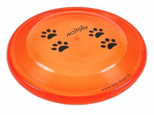 TRIXIE 3356 Dog Activity Dog Disc, bissfest, ø 23 cm, Sortiert (Packung mit 2)