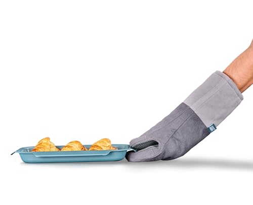 Joseph Joseph Nest™ Bake 3-Piece Non-Stick Baking Tray Set, Carbon Steel, Easy-Pull Handles, Stackable, Space-Saving Design, 10-Year Guarantee - Image 6