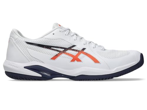 ASICS 1041A466-102 Solution Swift FF 2 Hombre White/Nova Orange EU 42