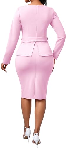 CuteCherry Women Sexy Dress Bodycon Work Dress Elegant Pencil Dress2