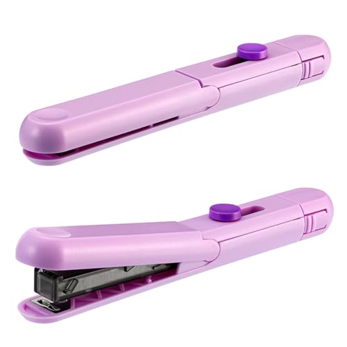 Max Motik HD-10SK/V Zımbalayıcı, 10 Parça, Menekşe