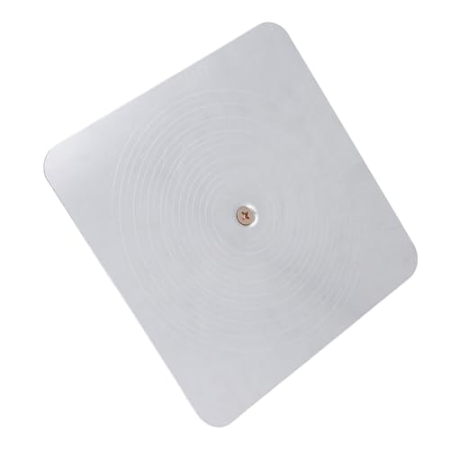 Llana de aluminio de 30 x 30 cm resistente con mango suave para yesaire 5
