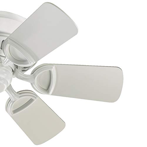 Quorum International Medallion 30" 6-Blade Ceiling Fan - Studio White - 51306-8 #TOP1