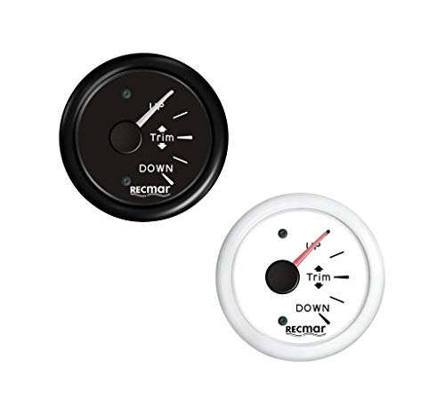 Indicateur de position trim étanche blanc 0-190 ohms anti-buée
