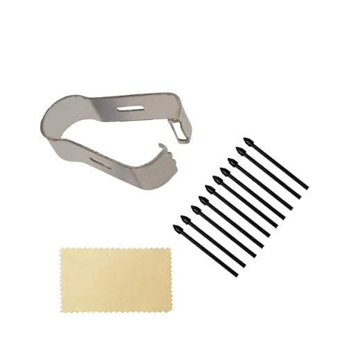 (10pcs Pack) Tab s9 Stylus Pen Replacement Hard Nibs,Galaxy tab s9 Plus Pen Tips Replacement Parts for Samsung Galaxy tab s9,Tab s9 Plus,tab s9 Ultra Version (Black)