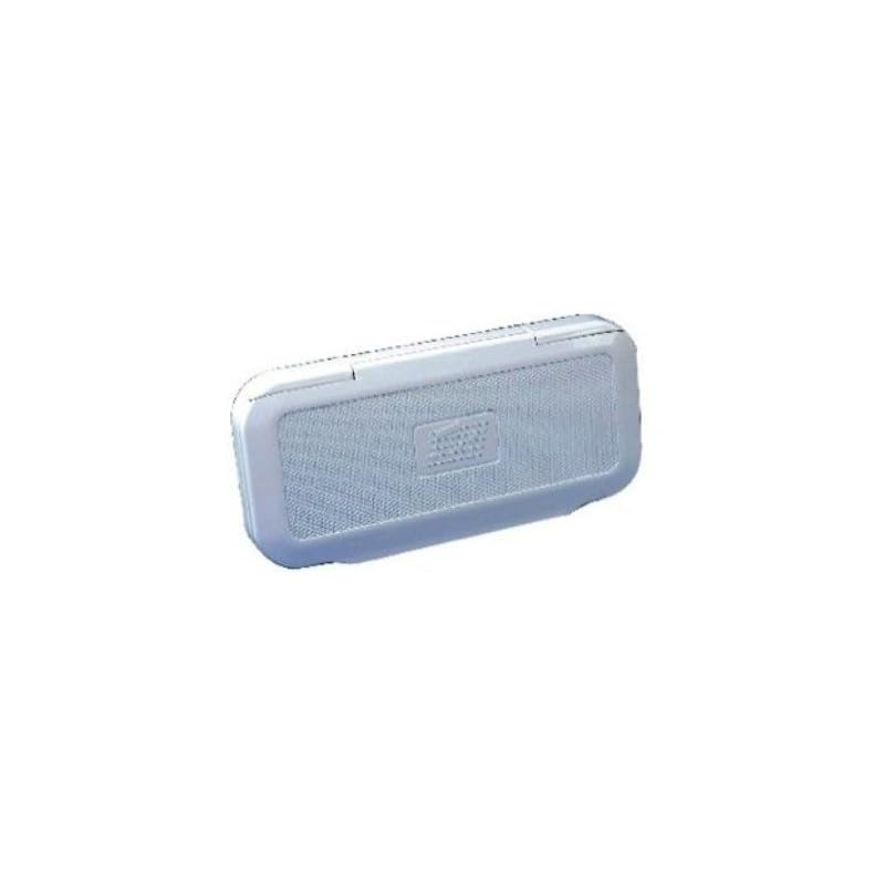 BSSTORE Frontalino Per Stereo A Tenuta Stagna Realizzato In Plastica Bianca, mm 235x110