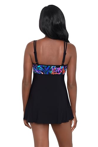 Women's Empire Princess Seam Swimdress3