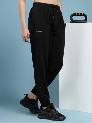 Image of bearbrother Women Regular Fit Solid Trackpant