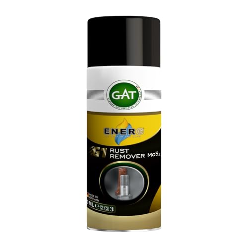 Image of ENERG G1 Rust Remover MoS2 Spray 150ml | Fast Acting Rust Dissolver, Metal Protector, German Automotive Technology, Loosens Rusted Parts & Stops Corrosion