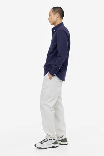 Image of BE ACTIVE Men's Oxford Cotton Lycra Casual Shirt || Men Stylish Shirt || Full Sleeves || Simple Shirt for Men || Timeless Style & Comfort