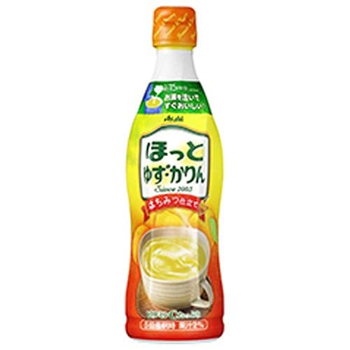 アサヒ飲料 カルピス ほっとゆずかりん 470ml×12入