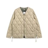 [タイオン]ユニセックス ミリタリーW-ZIP Vネックダウンジャケット(SOFT SHELL)(101ALSZML-1)