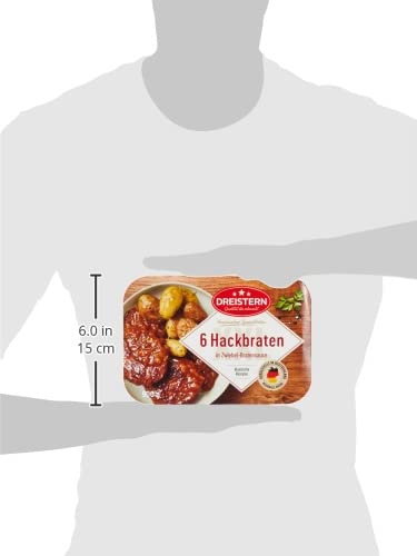 Dreistern 6 Hackbraten in Bratensauce, 900 g – Bild 4