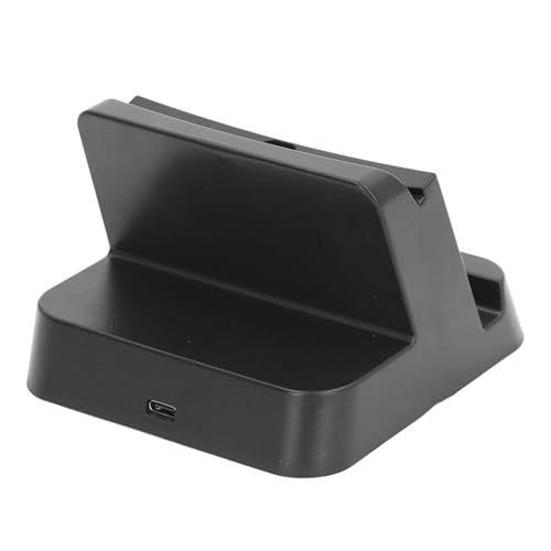 Estación de Carga Rápida para Consola de Juegos PS5 Portal, Soporte de Cargador Portátil y Seguro para el Hogar y los Viajes (Black) - imagen 6