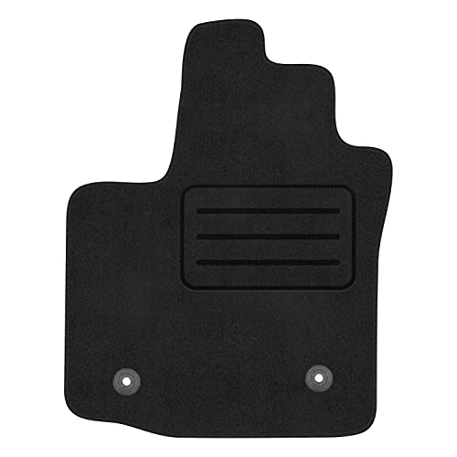 Fußmatte Velours Fahrerseite Fahrermatte für Dacia Dokker (ab 2012) - 1-teilig - Passgenau