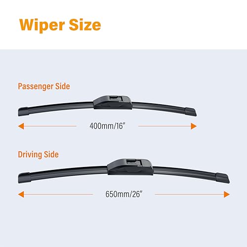 Wowiper WOW-SL-0011-2616 Silicone Wiper Blades Automotive Replacement Windshield Wiper Blades thumb #6