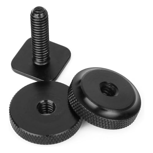 Iruihoo Kamera Blitzschuh Adapter 2 Stück Stativgewinde,1/4\ Zoll Gewinde,für Stativgewinde auf Blitzschuh Mikrofone Audiorecorder Stativanschluss Schwarz