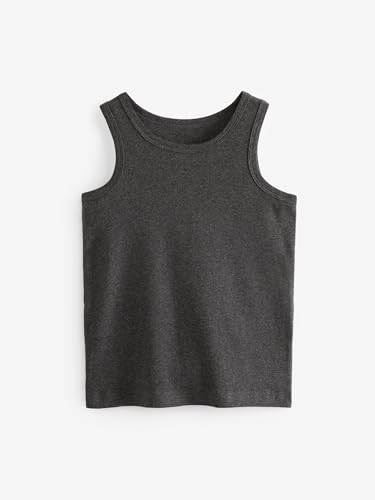 NEXT Niños Pack de 5 camisetas sin mangas Gris 18 Meses