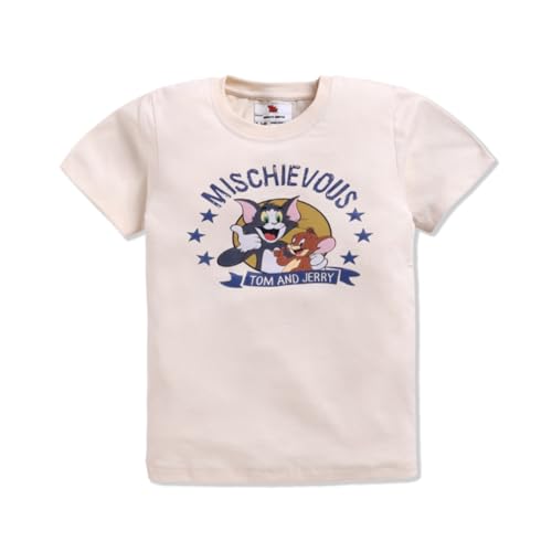 Image of Amazon Brand - Jam & Honey Boys Half Sleeve Graphic Printed T-Shirt | Round Neck | Regular Fit | Cartoon Characters (Available from 4-8 Years) (Pack of 3)