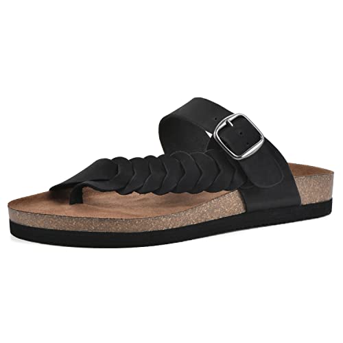 WHITE MOUNTAIN Women's Happier Footbed Sandal