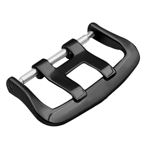 BAOBEIMAO Watch Band Strap Buckle Fit For GA110/700 GW8900/9400 GG1000 DW5600/6900 GW-M5610 Bracelet Acessories Metal Clasp 19mm 21mm 22mm(B-black-22mm)