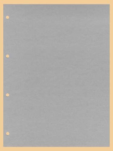 KOBRA-Zwischenblatt gris Nr. RA paquet de 100 intercalaires pour classement