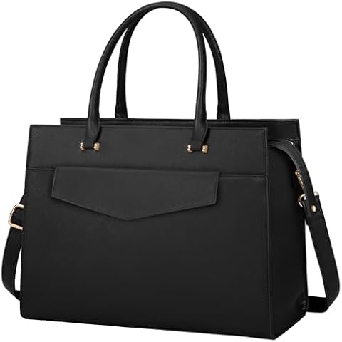 RAINSMORE 15.6 Inch Leather Laptop Bag Cover