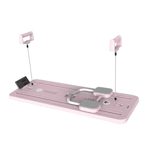 Tabla reformadora de pilates, dispositivo de entrenamiento, entrenamiento abdominal, para mujeres, gimnasio, dormitorio, hogar, interior, lugar de trabajo, garaje, apartamento y hotel